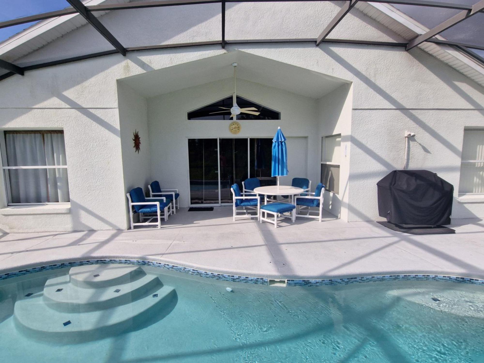 Villa Met Prive Zwembad Nabij Orlando Optional Heated Pool Dundee Exteriör bild